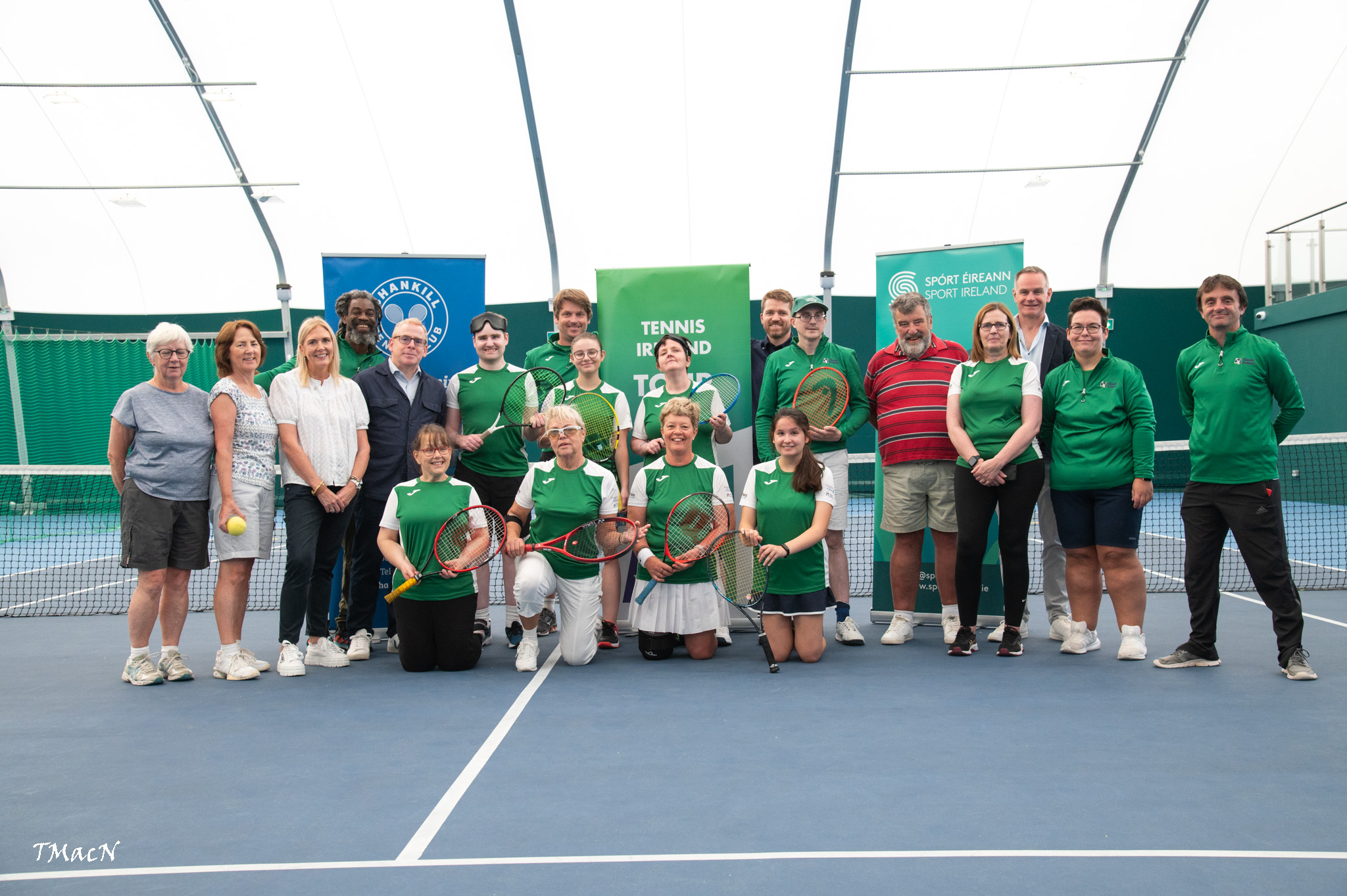 Progressive Vision are Proud to Sponsor the Irish Blind Tennis Team at the World Blind/VI tennis world championships in August 2023