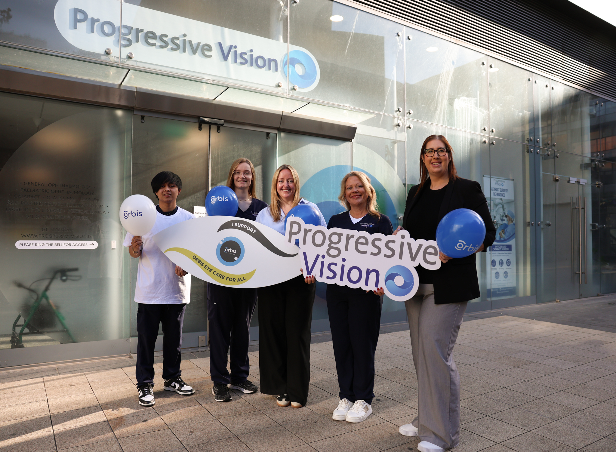 Progressive Vision Supports Orbis Ireland’s Eye Care for All Campaign this October
